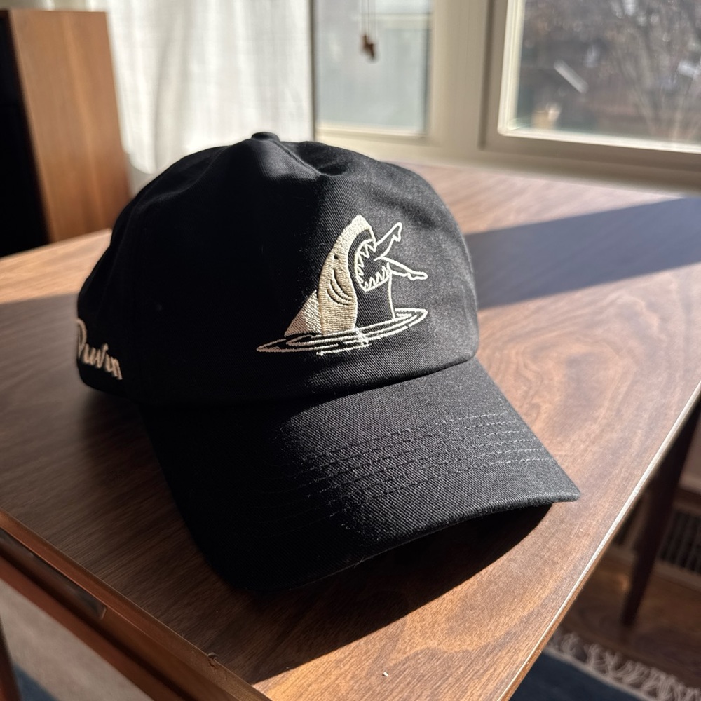 Black Shark Embroidered Cap